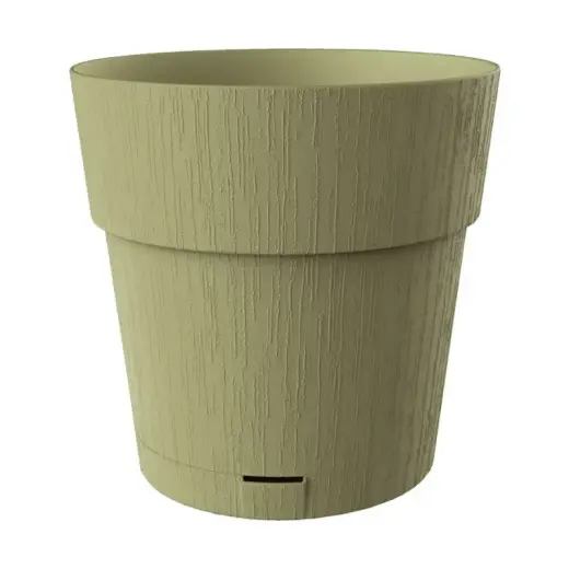 Puķu pods ar paliktni Ethica Ø40x39cm zaļš