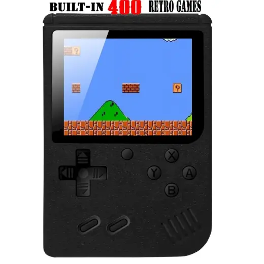 Goodbuy spēļu konsole 400 spēles | 8-Bit | AV melna