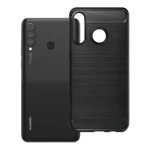 Case for Huawei P30 Lite Carbon 2.0 black