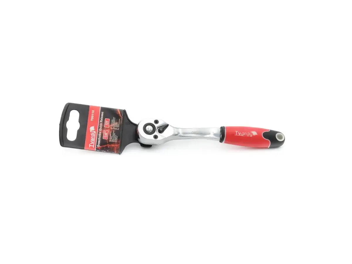 Ratchet Handle 1/4" Quick Release TVARDY