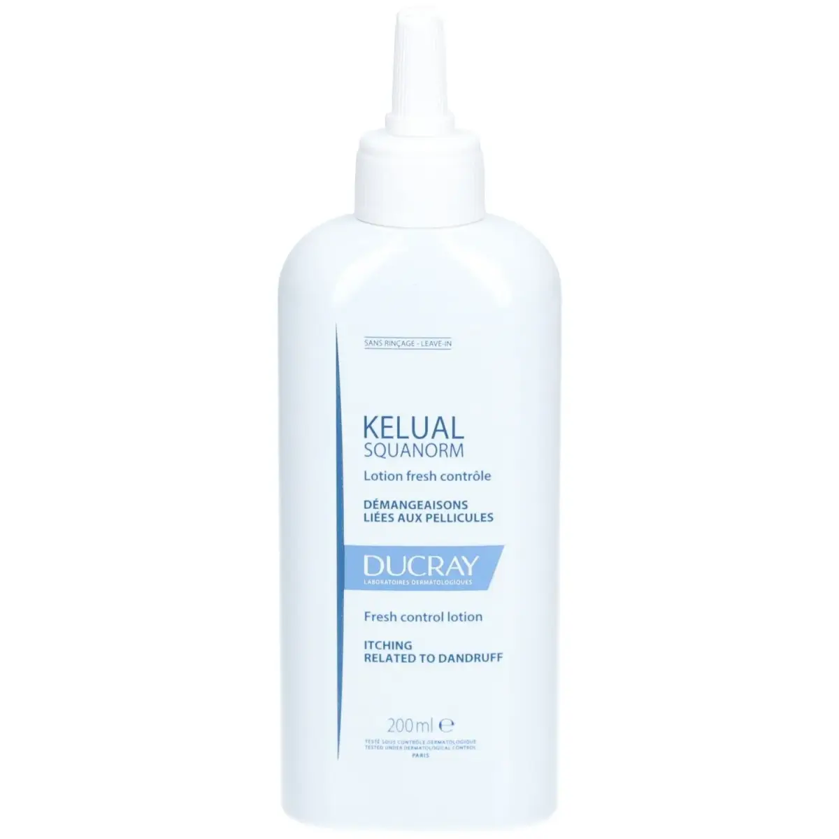 Ducray Kelual Squanorm Fresh Control Lotion Solution for Dandruff 200 Ml