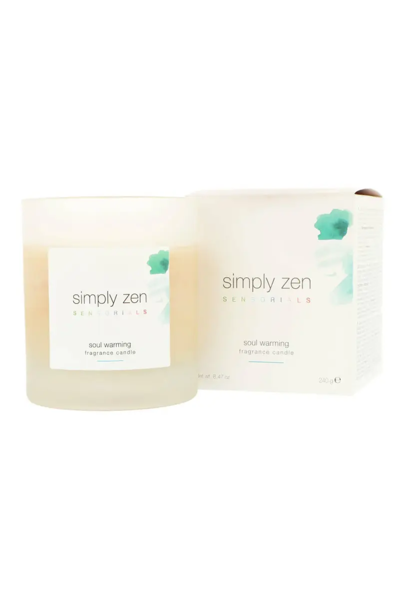 Simply Zen Sensorials Home Soul Warming Scented Candle 240g