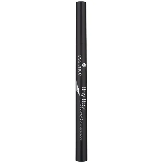 Essence, Tini Tip Liner, Waterproof, Precise, Liquid Eyeliner, 01, Deep Black, 1.1 ml