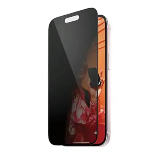 PanzerGlass Ultra-Wide Fit privatumo grūdintas stiklas telefonui iPhone 15 Pro 6.1" (privatumo efektas), su pridedamu Easy Aligner P2810