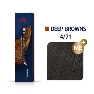 Wella Koleston Perfect ME+ 4/71 - Medium Ash Brown