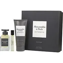 Abercrombie & Fitch Authentic Man Gift Set 100ml EDT + 200ml Hair & Body Wash + 15ml EDT