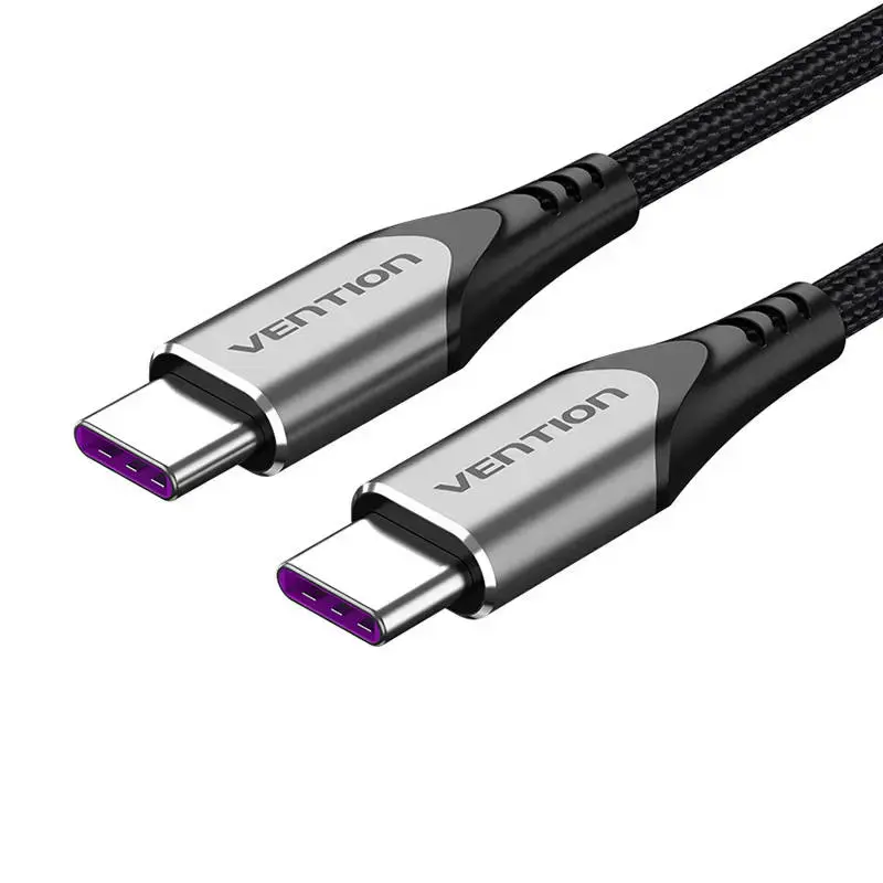 Vention TAEHF data transfer and charging cable | USB-C to USB-C | 100W | 1m | black