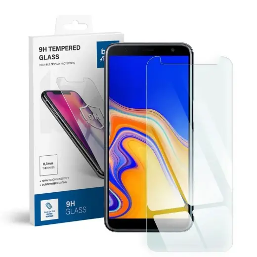 Tempered glass to Samsung Galaxy J6 PLUS Blue Star