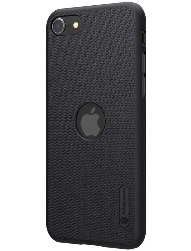 Nillkin Super Frosted Back Cover for Apple iPhone SE 2022|2020 Black (With Logo Cutout)