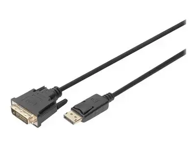 DIGITUS - video adapter cable - DisplayPort to DVI-D - 3 m
