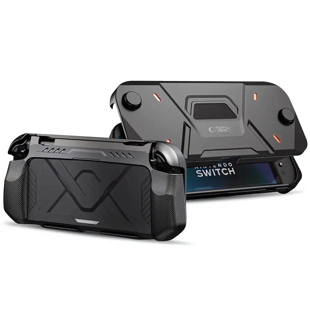 TECH-PROTECT CARBONOX NINTENDO SWITCH 2 BLACK