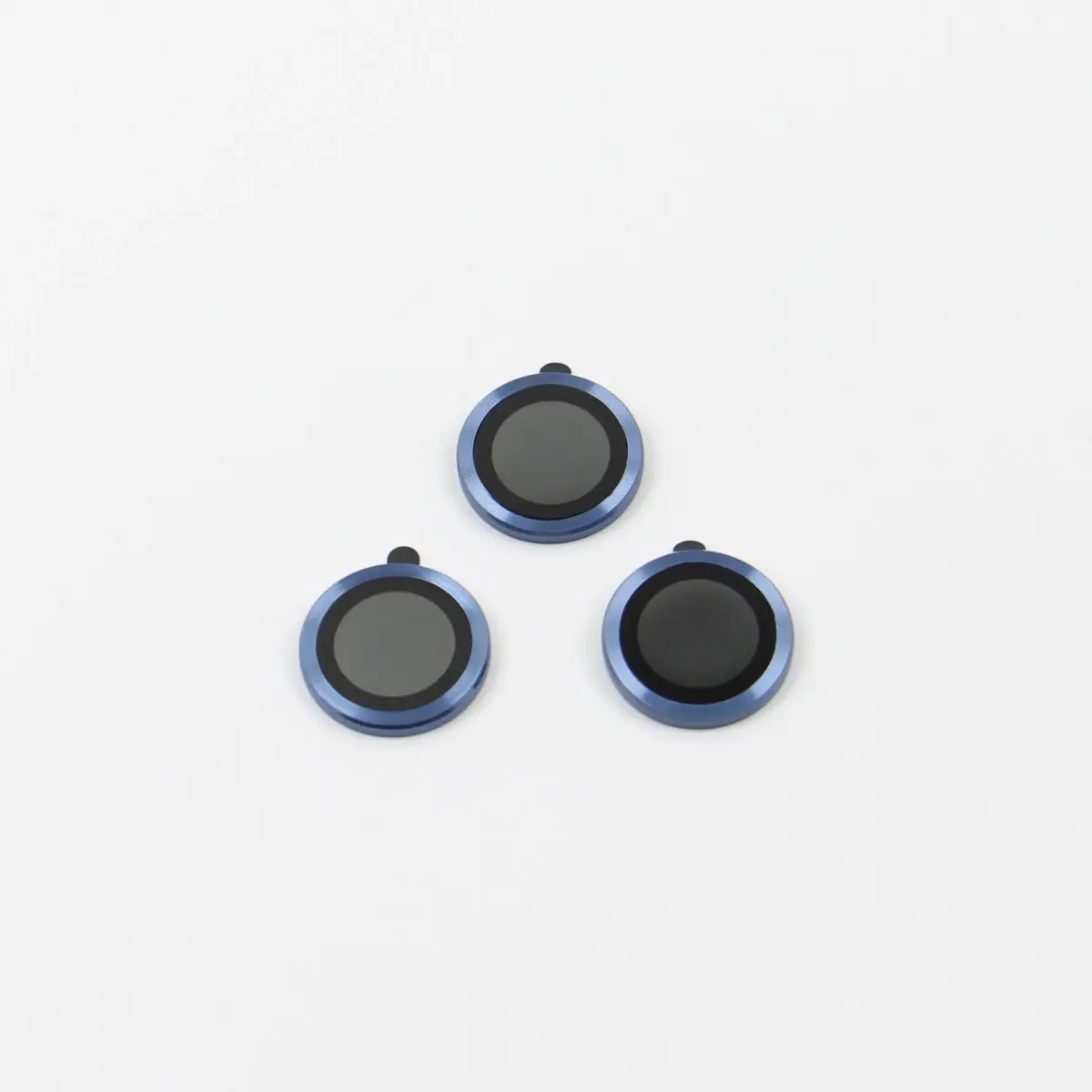 Set of lens glasses for iPhone 17 Pro Max dark blue