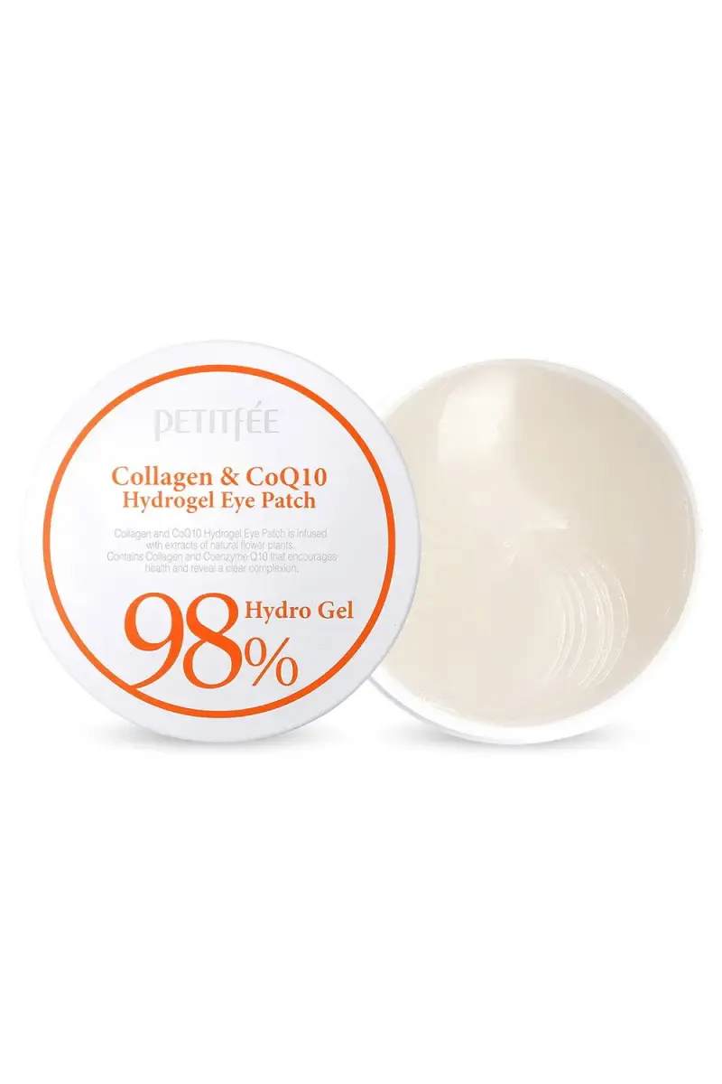 Petitfee, Collagen & Coq10, Hydrogel, Firmness & Elasticity, Day & Night, Eye Patch, 60 pcs