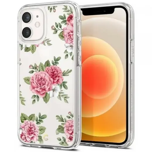 Spigen Cyrill Cecile iPhone 12 mini 5,4" różowy|pink floar ACS01831