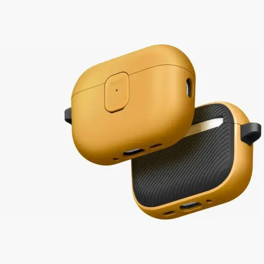 Etui UNIQ Clyde do AirPods Pro 3 gen      żółto szary