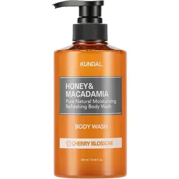 KUNDAL Honey & Macadamia Cherry Blossom Body Wash - Sprchový gel 500ml