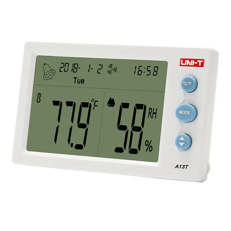 Uni-T Temperature-Humidity Meter with Clock