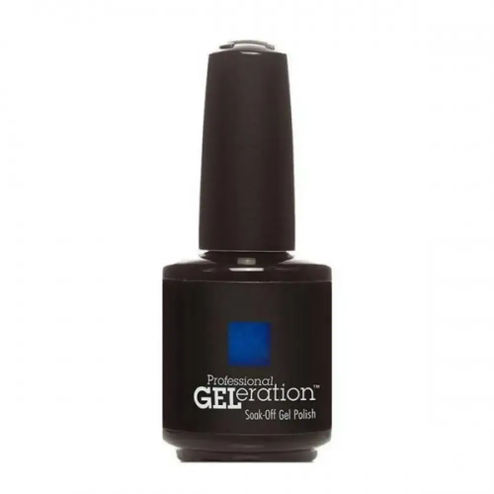 Jessica, GELeration Colours, Semi-Permanent Nail Polish, GEL-985, Blue Lagoon, 15 ml