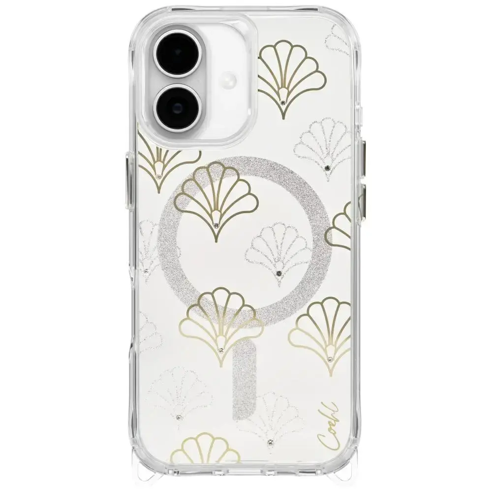 UNIQ Coehl Maree case for iPhone 17 Magnetic Charging silver