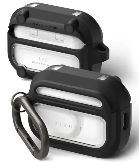 RINGKE UX MAGNETIC MAGSAFE APPLE AIRPODS PRO 3 BLACK/CLEAR