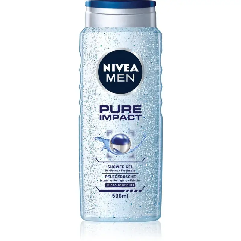 Nivea Shower Gel for Men Pure Impact - 500ml