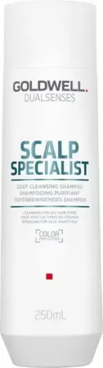Goldwell Dualsenses Scalp Specialist, Deep Cleansing Shampoo 250Ml in Clear