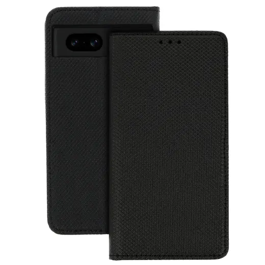 Smart Book MAGNET Case for GOOGLE PIXEL 8A BLACK