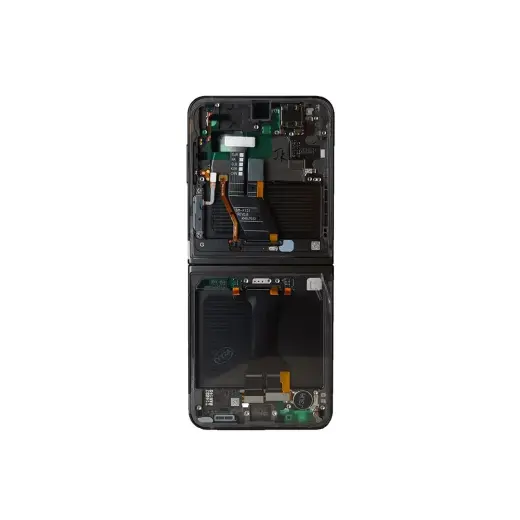 LCD display + Touch Unit + Front Cover Samsung F731 Galaxy Z Flip 5 5G Gray (Service Pack)