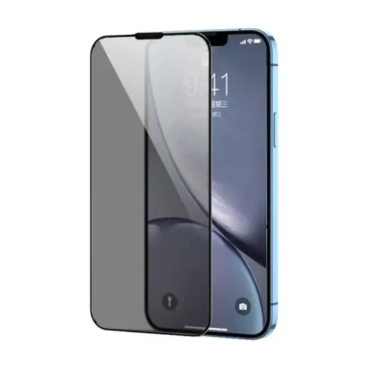 Joyroom HQ-Z33 ekrāna aizsargstikls priekš iPhone 15 ar Melnu Malu