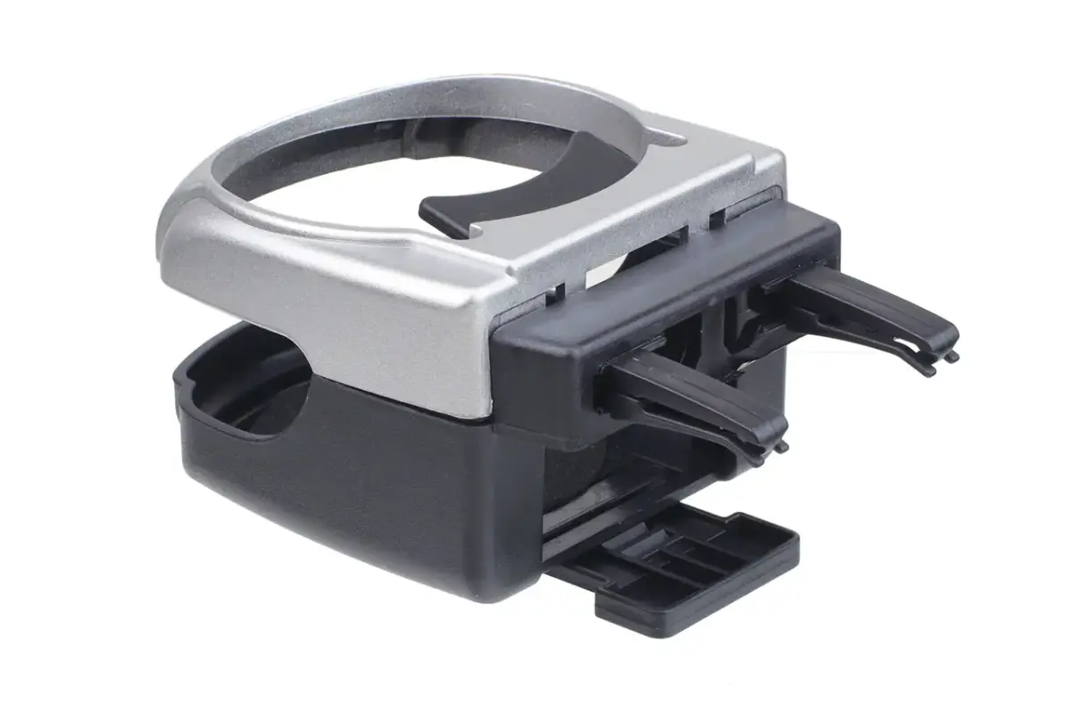 Vent mount universal drink holder silver DH-04
