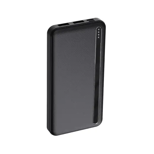 Setty PB1-100 ārējais akumulators (powerbank) | 10000 mAh | USB-A, Micro USB, USB-C | balts