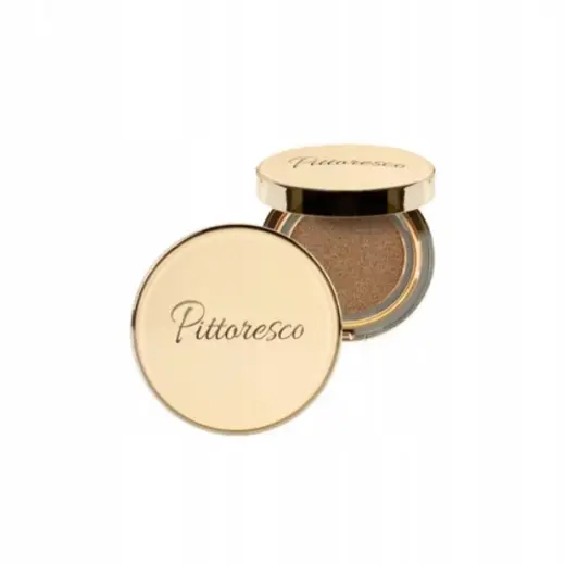 Set Duo, Pittoresco, BB Cream Cushion, Coverage, BB Compact Cream, 21, Light Beige, SPF 45, 2 pcs, 14 g