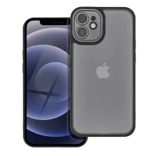 VARIETE telefono dėklas iPhone 12 Mini juodas