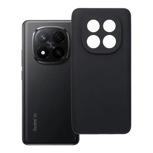 Case SILICONE 2mm for XIAOMI REDMI NOTE 14 Pro Plus 5G black