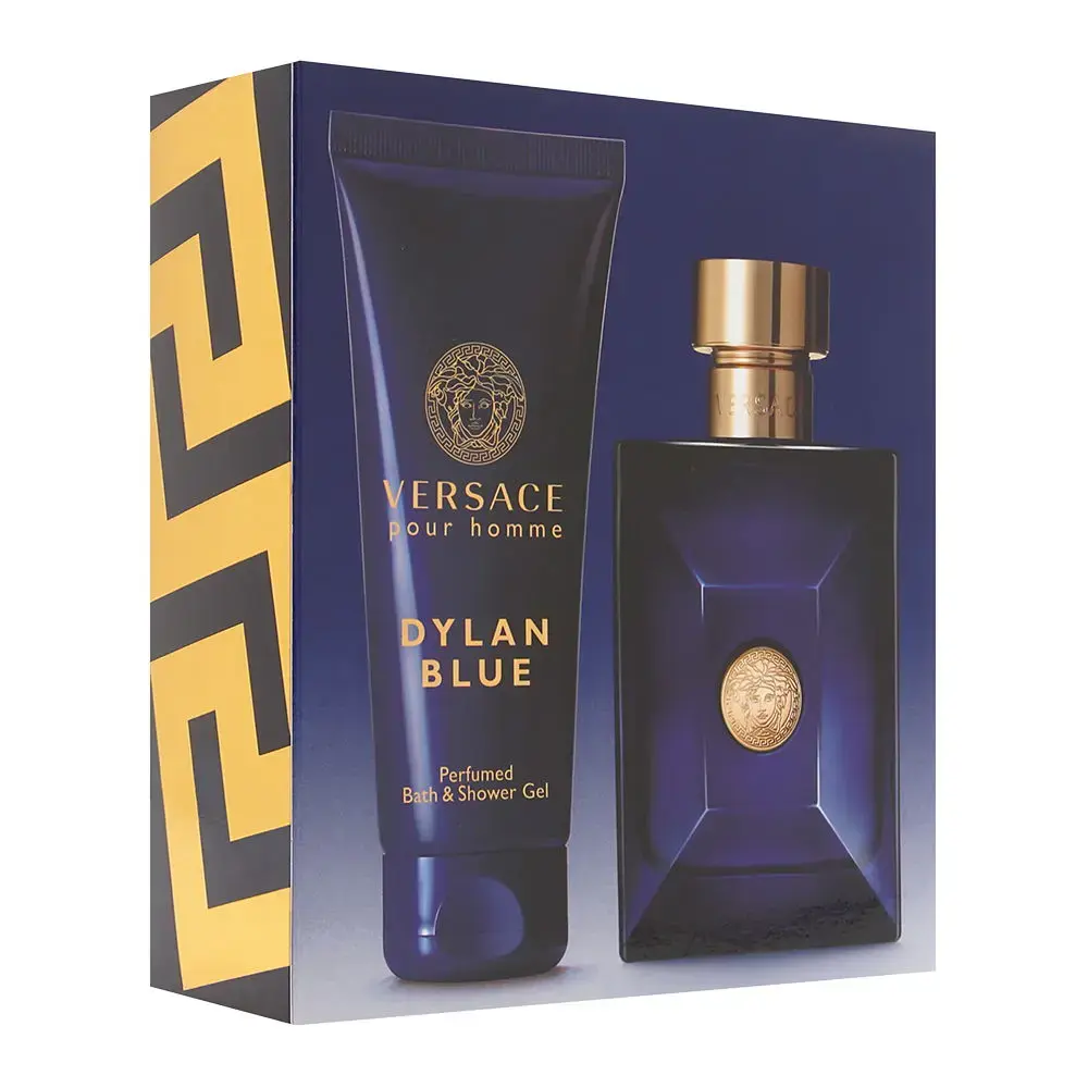 Versace Pour Homme Dylan Blue Variety Gift Set by Versace for Men