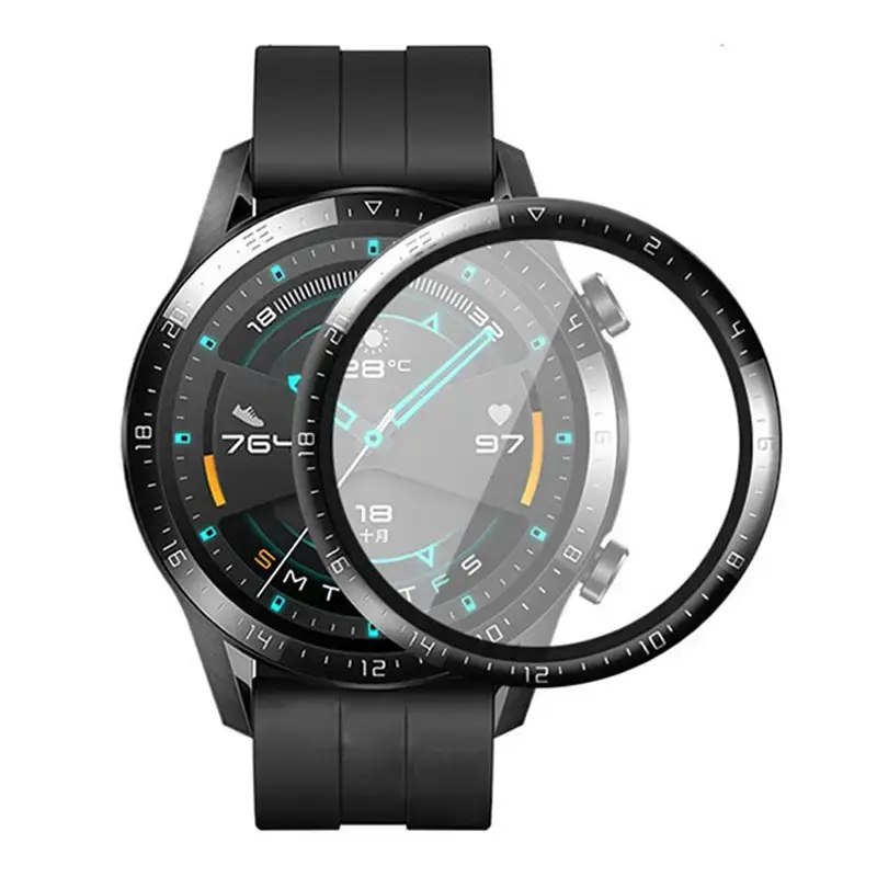 Tempered Glass Acrylic Full Glue for Huawei Watch GT2 46mm