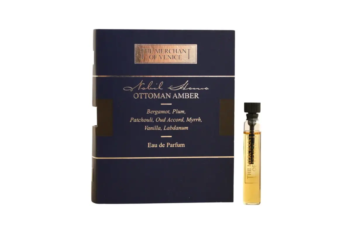 The Merchant of Venice Ottoman Amber, Eau De Parfum, For Men, 2 ml Vial