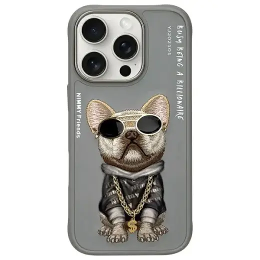 Nimmy phone case for iPhone 16 Pro gray