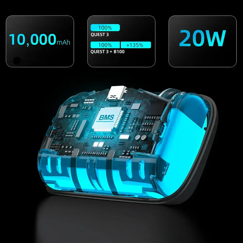 BOBOVR B100 battery for S3 PRO/E3 PRO