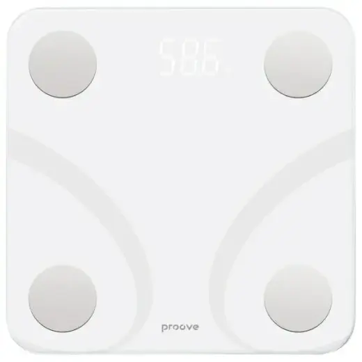 Proove Smart Scale Balance Bluetooth white