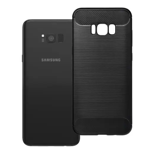 Carbon 2.0 telefono dėklas Samsung Galaxy S8+ (G955) juodas