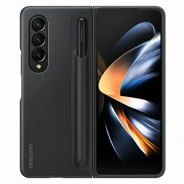 EF-OF93PCBE Samsung Flip Cover with Pen for Galaxy Z Fold 4 Black