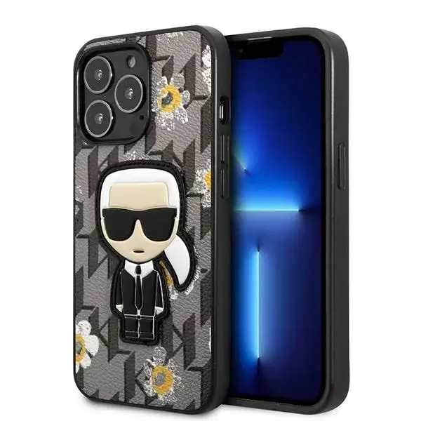 Karl Lagerfeld telefona maciņš priekš iPhone 13 Pro Max pelēks