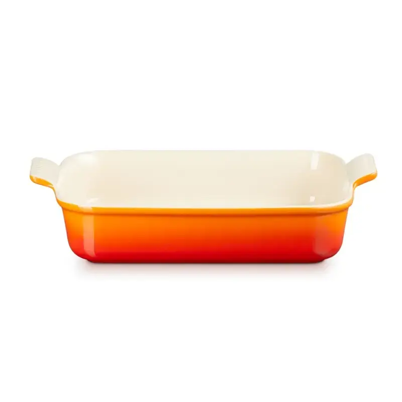 Ristkülikukujuline küpsetusvorm Heritage kivinõudest 32x24cm / 4L oranž