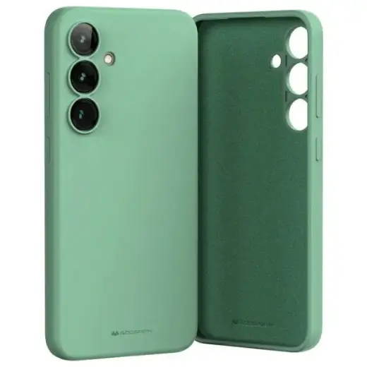 Mercury Silicone phone case for Samsung Galaxy A16 5G green