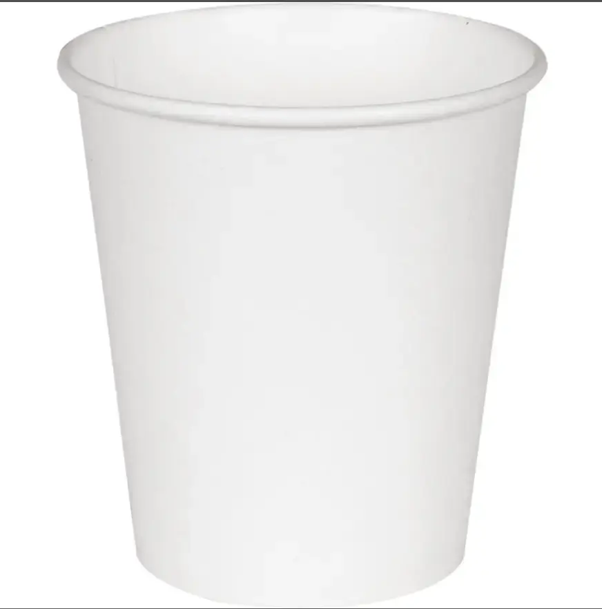 Papīra glāzes ABENA Gastro, 7,8cm, Ø7,2cm, 205ml, balti, PE, 7 oz, 0.2665kg, 50gab