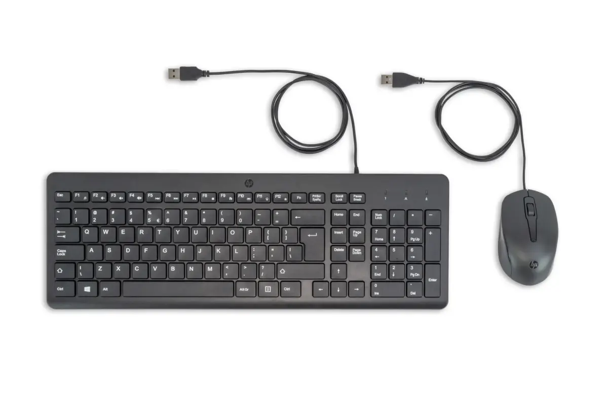 HP Mouse and keyboard set 150 / 240J7AA#ABB Black