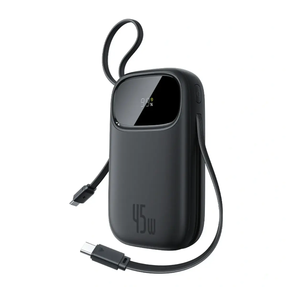 Baseus EnerFill FC31 ārējais akumulators (powerbank) | 20 000 mAh | 45W | USB-C | LED ekrāns | melns