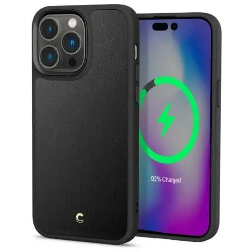 Spigen Cyrill Kajuk MAG чехол с поддержкой MagSafe для телефона iPhone 14 Pro Max чёрный