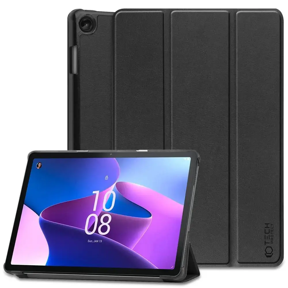 Tech-Protect SmartCase case for Lenovo Tab M10 Plus (3rd gen.) 10.6" TB-125 | TB-128 - black